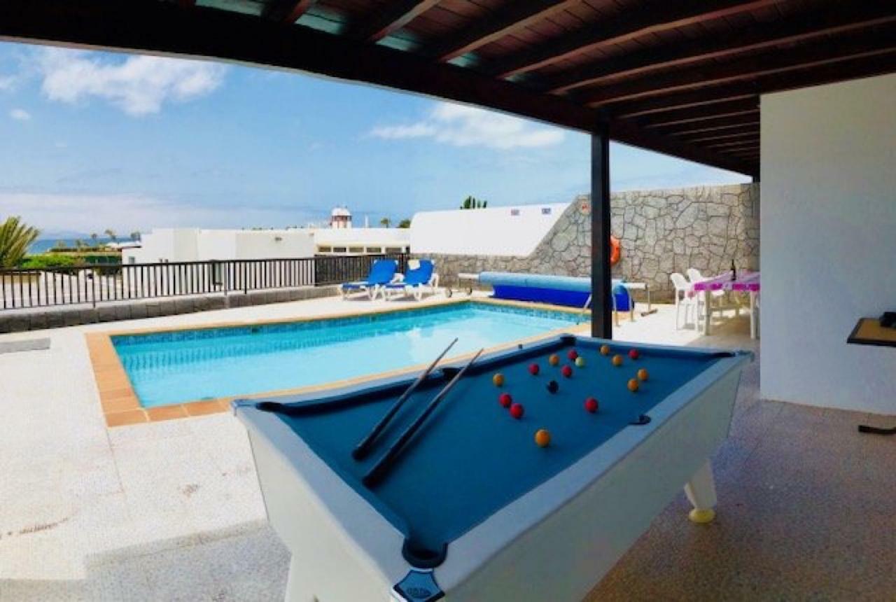 Villa Neptuno With Private Pool, Sea View, Sat-Tv & Free Wifi Playa Blanca  Exterior foto